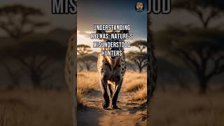 Understanding Hyenas Hunters hyenas wildlife conservation animalfacts nature foryou explore [upl. by Zilevi]