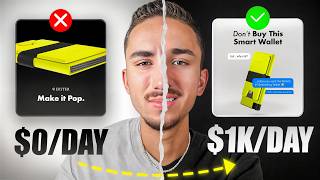 How I Create 1kDay Dropshipping Image Ads In Minutes [upl. by Yuria444]