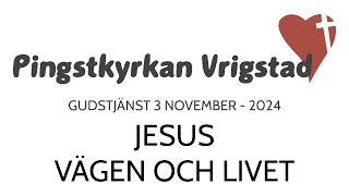 Gudstjänst Pingstkyrkan Vrigstad [upl. by Fidelia]