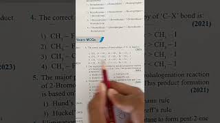 The correct sequence of bond enthalpy of CX bond is  shorts [upl. by Thebazile]