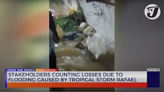 Stakeholders Counting Losses Due to Flooding Caused by Tropical Storm Rafael [upl. by Gisela469]