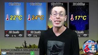 Reporte meteorologico 10hs 4 de noviembre 2024  Meteo Lucas [upl. by Nevanod]