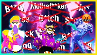 THE MOST CENSORED Song from Each JUST DANCE Game [upl. by Hurleigh]