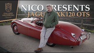 Nico presents Jaguar XK120 OTS aluminium [upl. by Howell20]