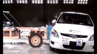 Hyundai i30 2008 ANCAP Crash Test 5 stars [upl. by Parsifal497]