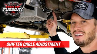 How to save 1000s with proper shifter cable adjustment Tech Tip Tuesday [upl. by Eiramllij306]