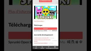 Tuto comment installer sprunki [upl. by Olathe]