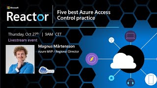 Five best Azure Access Control practice [upl. by Aggri]