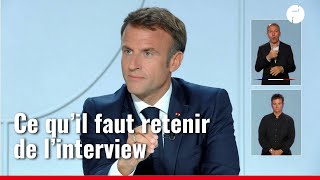 « On ne peut pas accueillir toute la misère du monde » déclare Emmanuel Macron sur limmigration [upl. by Moncear546]