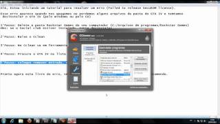 GTA IV Erro Failed to release SecuROM license [upl. by Aikemot636]