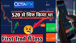 how to Octafx real account Live trading only for 20 💰💵 [upl. by Stenger]