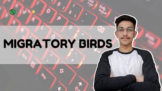 migratory birds  HackerrankOfficial  c solution [upl. by Aititel]