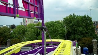 Wild Mouse Onride Hasselt Kermis 2023 [upl. by Lilac726]