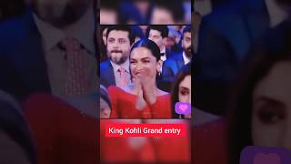 Virat Kohli Grand entry Virat Kohli Anushka Sharma latest video Dipika Padukone Rekha shahrukh khan [upl. by Damour]