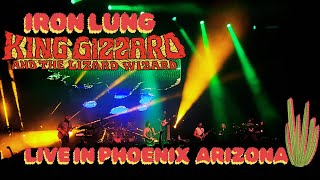 KING GIZZARD AND THE LIZARD WIZARD LIVE IN PHOENIX ARIZONA 11924  IRON LUNG [upl. by Lahcim]