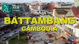 Battambang a Good example of the French Colonial Architecture in Cambodia [upl. by Elocin]