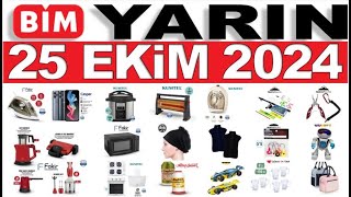 BİM YARIN ✅ BİM 25 EKİM 2024 KATALOĞU ✅ CUMA AKTÜEL ÜRÜNLER  RESMİ KATALOG  NET ANLATIM [upl. by Willyt]