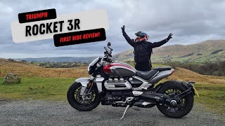 Triumph Rocket 3R 🚀  First Impressions Ride [upl. by Hurleigh]