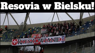 Resovia w Bielsku Podbeskidzie BielskoBiała vs Resovia Rzeszów 17022024r [upl. by Ecidnarb]