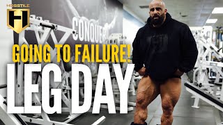 GOING TO FAILURE  LEG DAY  HOSSTILE SUPPLEMENTS  Fouad Abiad [upl. by Jedlicka]