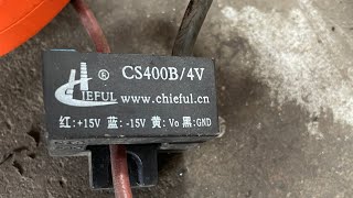 Defectedgood Testing hall sensor  tranducer CS400B4V [upl. by Aileve970]