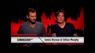 Jamie Dornan Cillian Murphy  ComingSoon Interview [upl. by Myrtice]