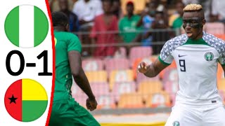 Nigeria vs Guinea Bissau 01 Goal and extended highlights [upl. by Santini]