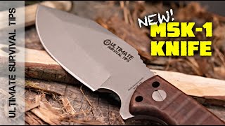 NEW MSK1 Primitive Survival Knife Is Here Ultimate Bug Out  Bushcraft  Camping Knife [upl. by Aissilem]