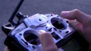 Testflug MJX F45  F645 mit Brushless Vector Inrunner 370er 6900KV [upl. by Odilo]