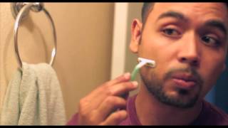 How To Get A Great Shave Using A Disposable Razor  No More Razor bumps EZ BLADE Shaving Gel [upl. by Trabue]