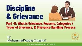 Grievance  Definition Reasons Types amp Categories Grievance Handling Process  PartII Grievance [upl. by Giah754]