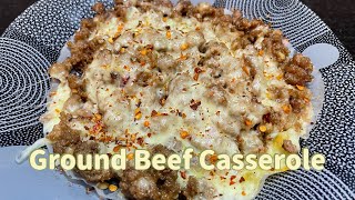 Beef Mince Casserole  Cheesy Ground Beef Recipe [upl. by Nedac729]