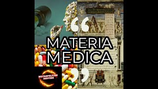 MATERIA MEDICA Uygarlığın İlaç Bilgisi [upl. by Corbie]