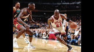 1996 NBA Finals Game 6 Seattle SuperSonics at Chicago Bulls June 16 1996 [upl. by Redman]