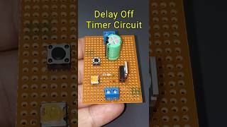 How to make a delay off timer switch [upl. by Park]