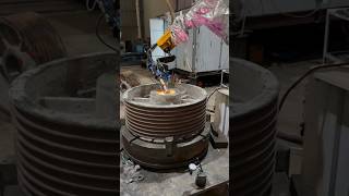 Laser welding Pulley bore repairing shorts viralvideo [upl. by Verbenia]