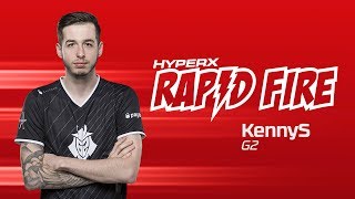 G2 KennyS Rapid Fire Questions [upl. by Aleta]