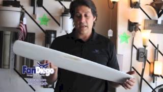 Ceiling Fans DIY Can You Paint or Refinish Ceiling Fan Blades [upl. by Osric]