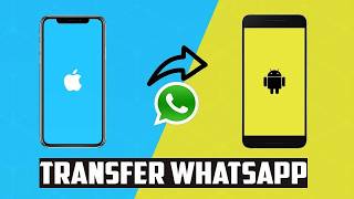 How to Transfer Whatsapp from iPhone to Android 2024 Whatsapp from iPhone to Android [upl. by Drucy]