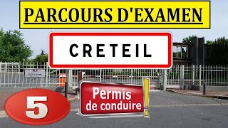 Examen Permis de conduire Créteil 5 [upl. by Arihsak971]