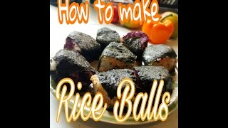 How to make Japanese Riceballs Onigiri [upl. by Telracs224]