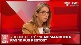 Aurore Bergé  quotOn a une situation exceptionnelle qui justifie quon se mobilise tousquot [upl. by Avat]