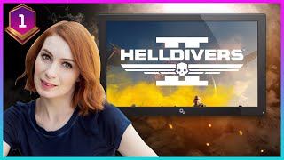 Felicia Day and friends play Helldivers 2 Part 1 [upl. by The164]