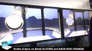 Nvidia GSync on BenQ XL2720G and ASUS ROG VG248QE [upl. by Gavin]