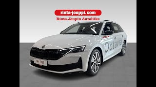 Skoda OCTAVIA Combi 15 TSI 150 SportLine eTEC DSG AutomNopeaan toim [upl. by Ahsimaj]