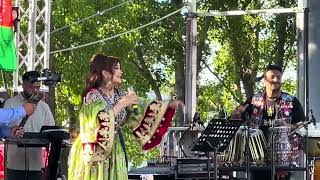 Ghezaal Enayat  Stargy day Tory Tory  غزاله عنایت  سترګی دی توری توری  Concert  California [upl. by Kati]