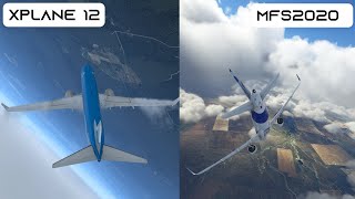 Microsoft Flight Simulator 2020 vs XPLANE 12 Physics Comparison [upl. by Hazelton271]