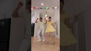 WE NEED TO KNOW 😅  APT DANCE ROSÉ amp Bruno Mars  dance trend viral couple funny shorts [upl. by Nivrac]