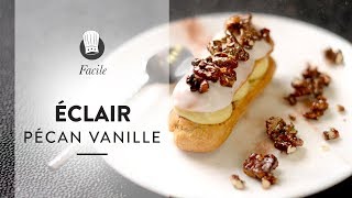 La Recette Facile des Éclairs Pécan Vanille  encore plus gourmands que les éclairs au chocolat [upl. by Asilef]