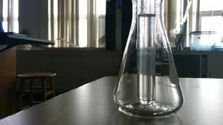 Supersaturated Sodium Acetate Crystallizing [upl. by Anawk462]